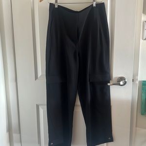 Club Monaco Black silky cargo pant